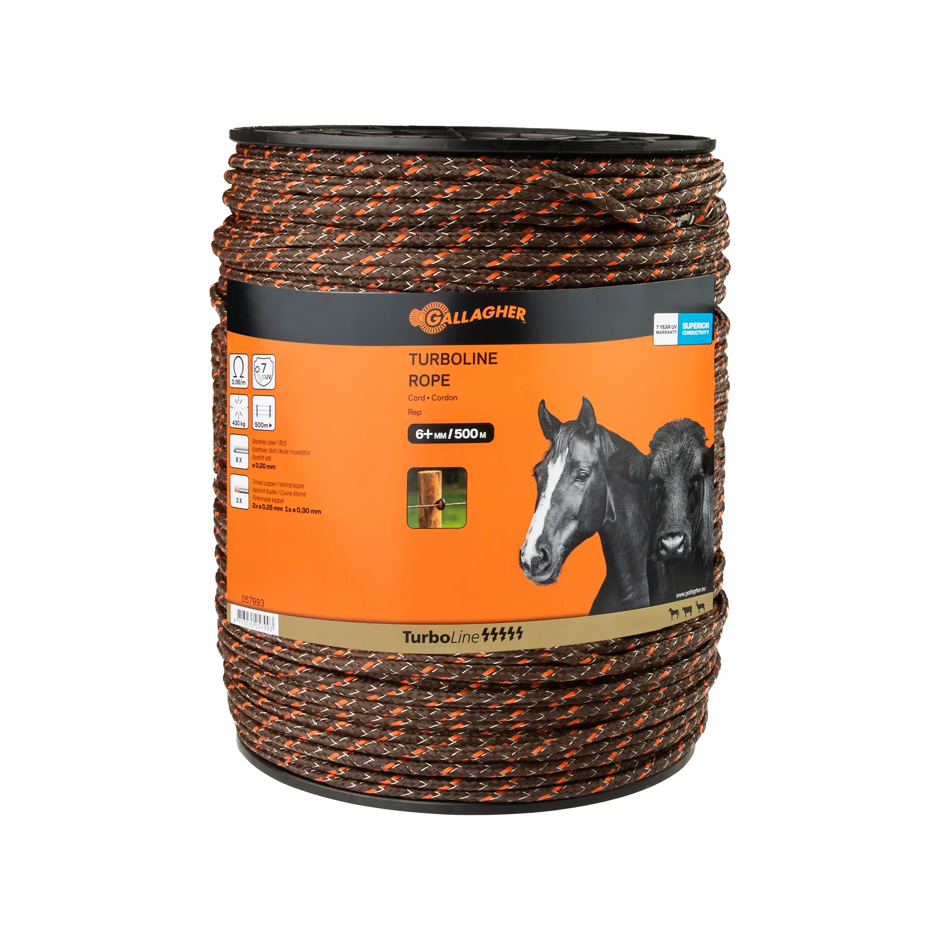 TurboLine Seil (terra, 500 m)