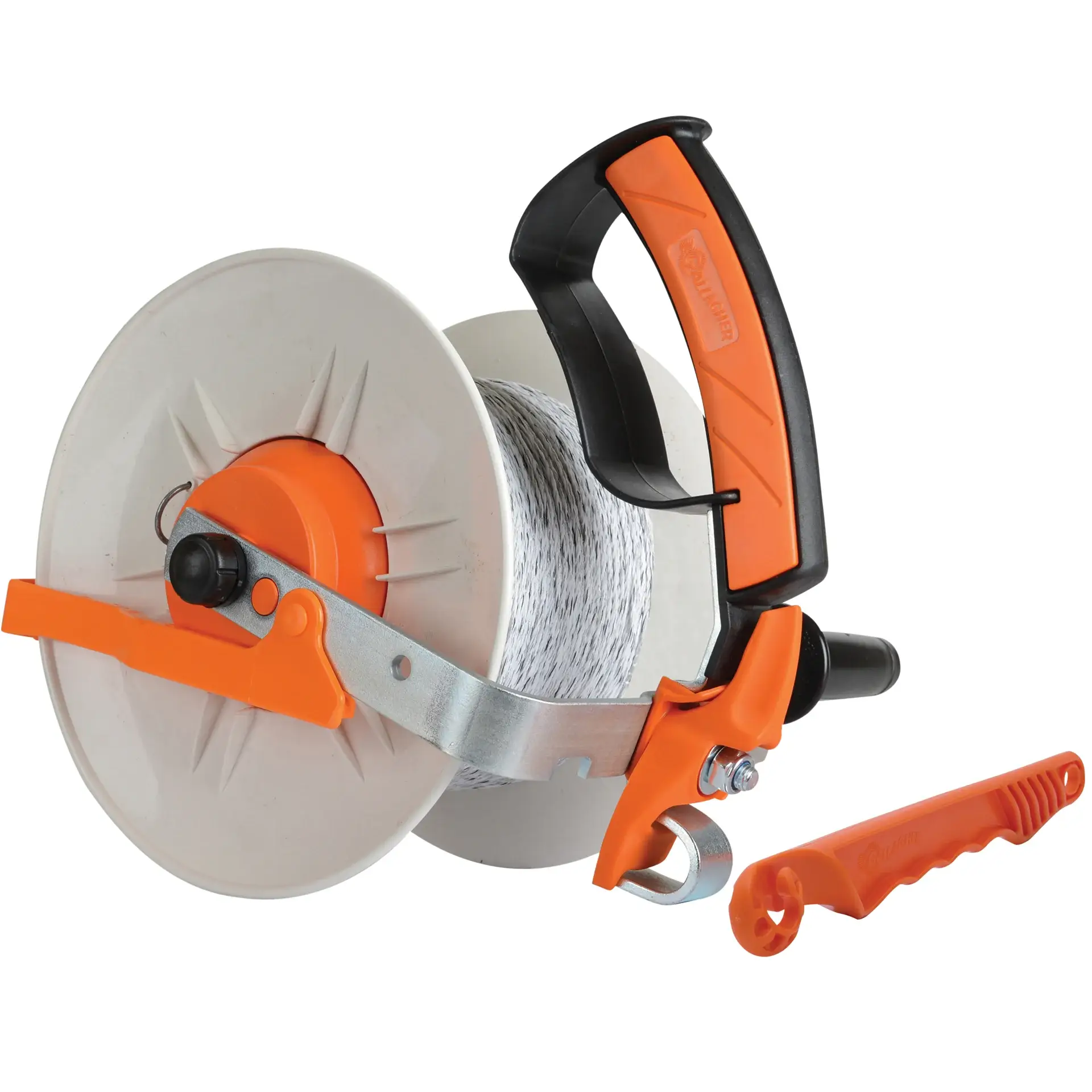 Geared Reel mit Polywire 500 m
