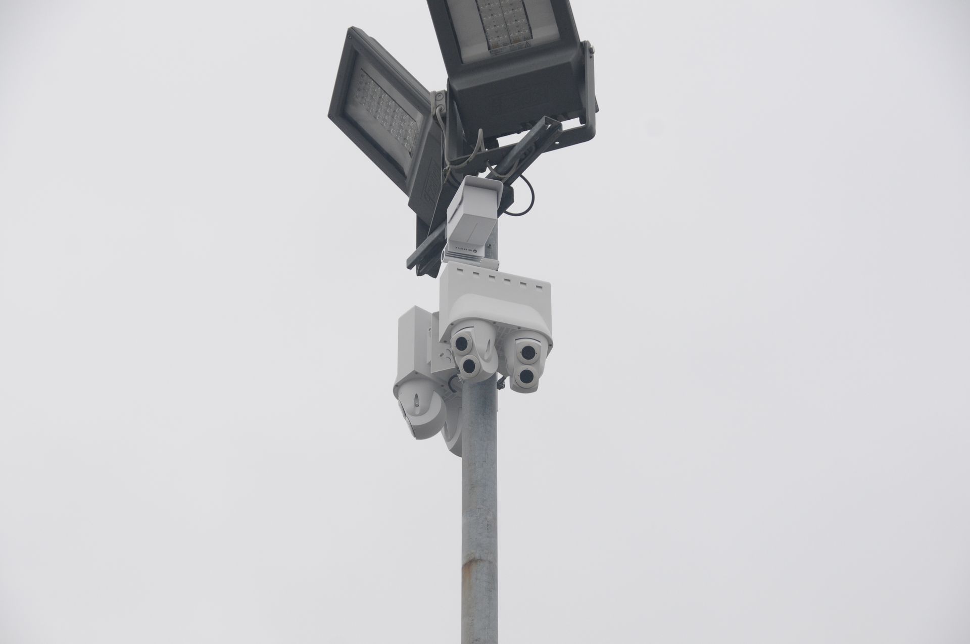 Überwachungskamera-Installation