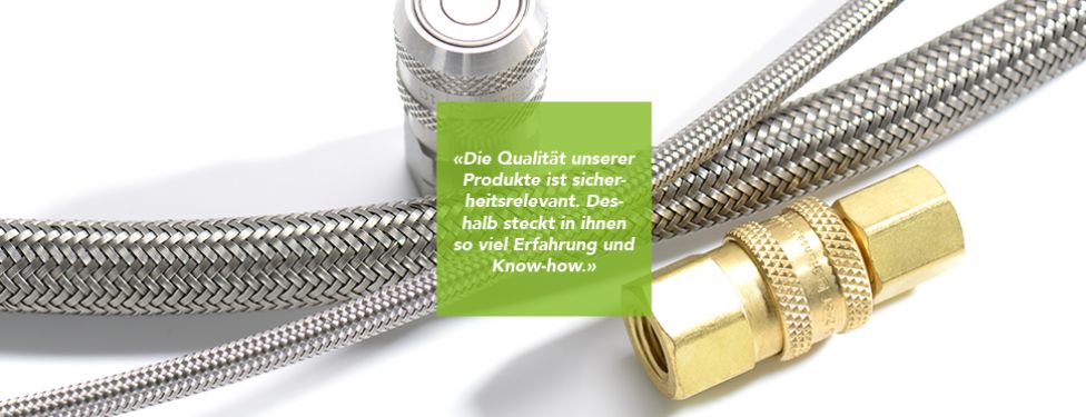 Verbindungen – Schläuche, Schnellkupplungen, Rohrverbindungselemente