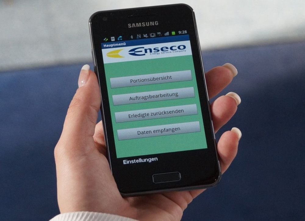 Dispositionsoftware enovi® zur Zählerablesung