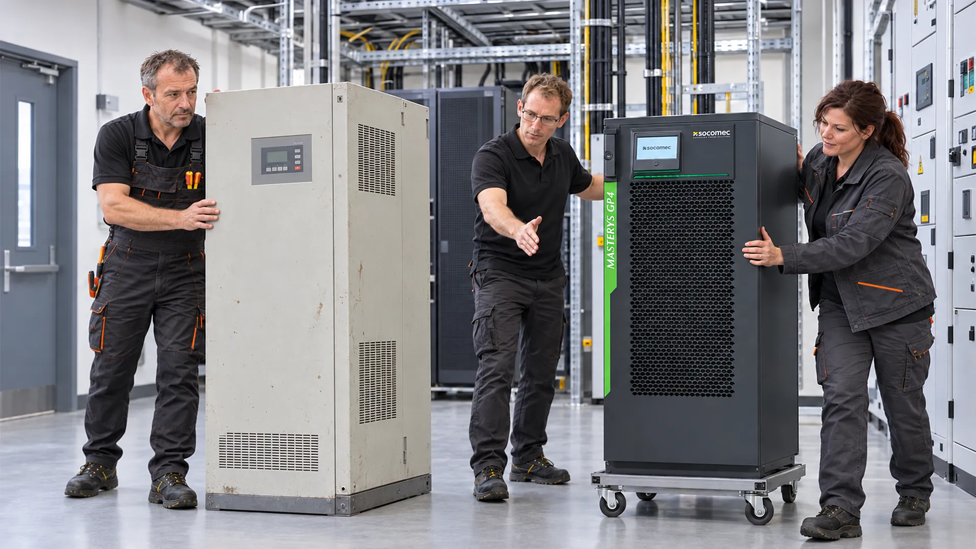 Konfiguration einer USV-Anlage beim Repowering & Retrofit