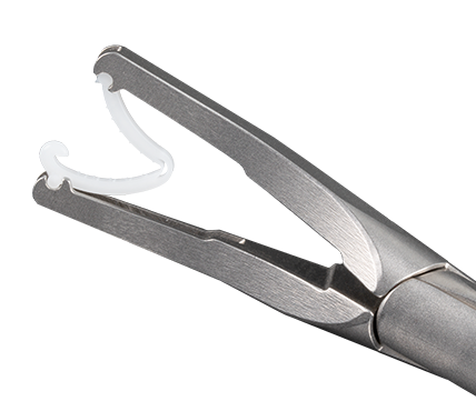Polymer-Ligatur-Clip mit Applier