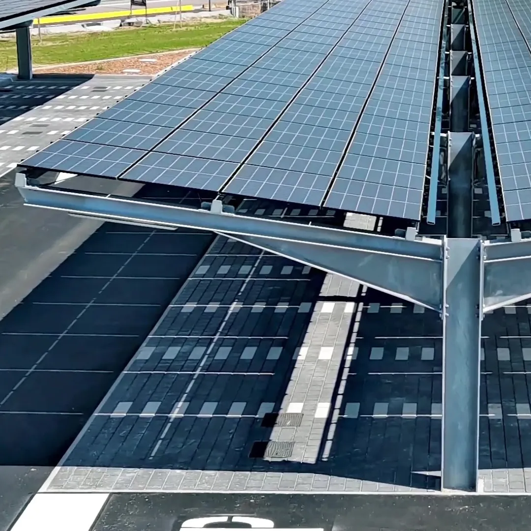 PV-Carports mit Ladeinfrastruktur