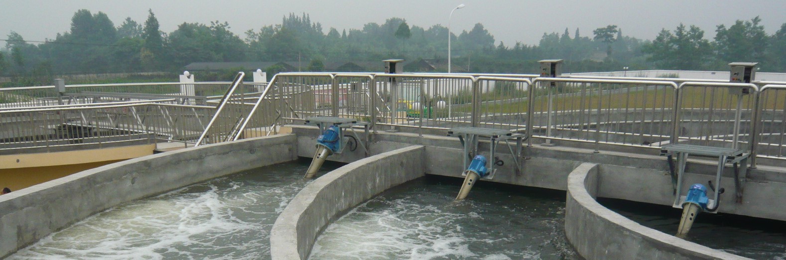 Belebungsanlage mit OxyStar®-Belüftern