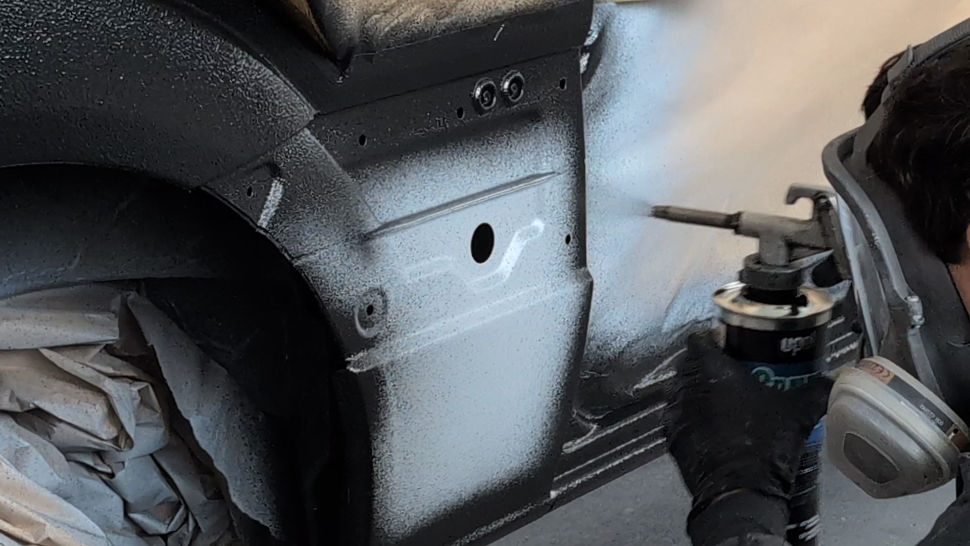Metalworking shop & underbody conservation