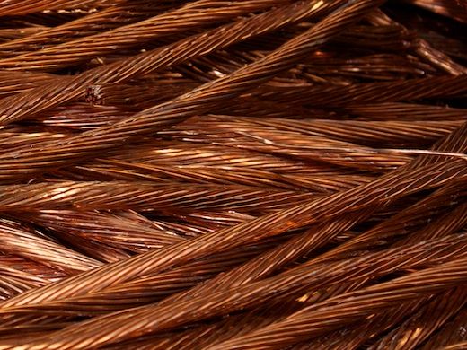 Kupfer (Milberry) im Metallankauf
