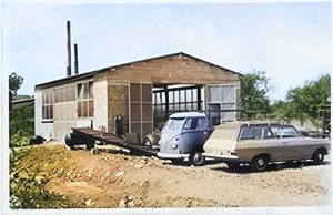 Historische Aufnahme: Gründung als Schlosserei 1962