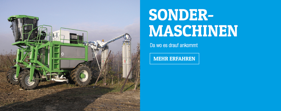 Sondermaschine / Obsternte- und Pflegemaschine