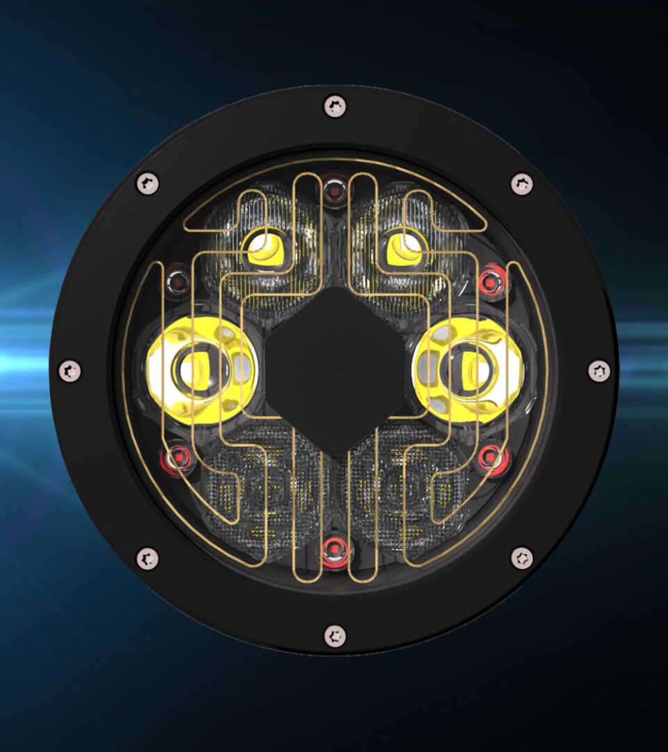 Multibeam Scheinwerfer & Schlussleuchte