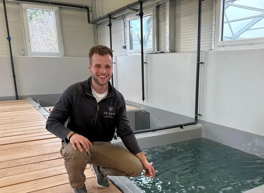 Aquaponic-Farm: Fische und Gemüse