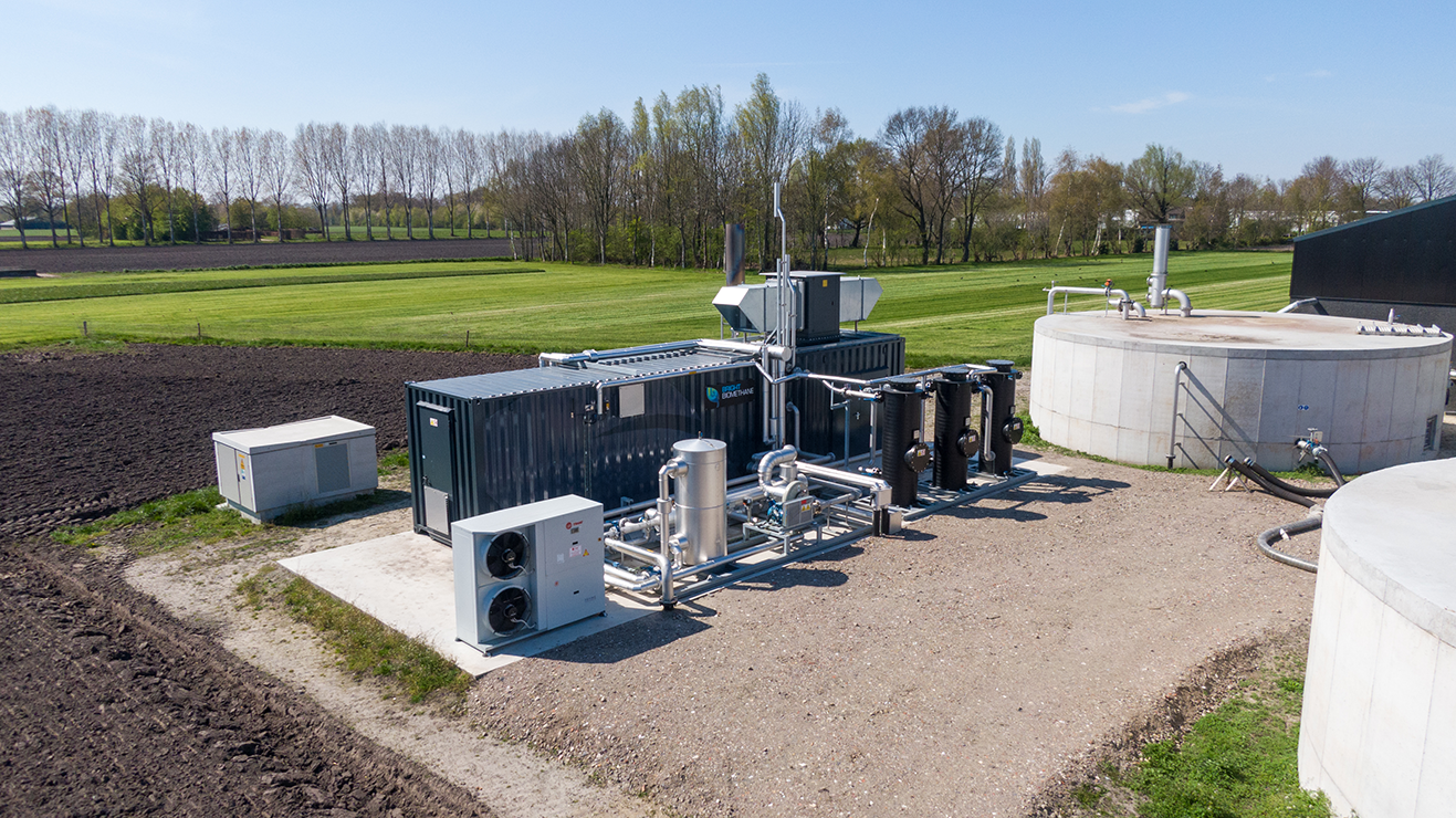 Biogasaufbereitung / Biomethan