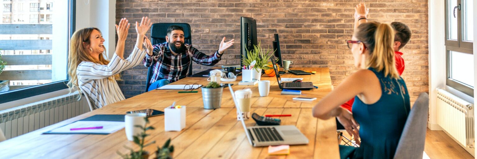 Team im Büro
