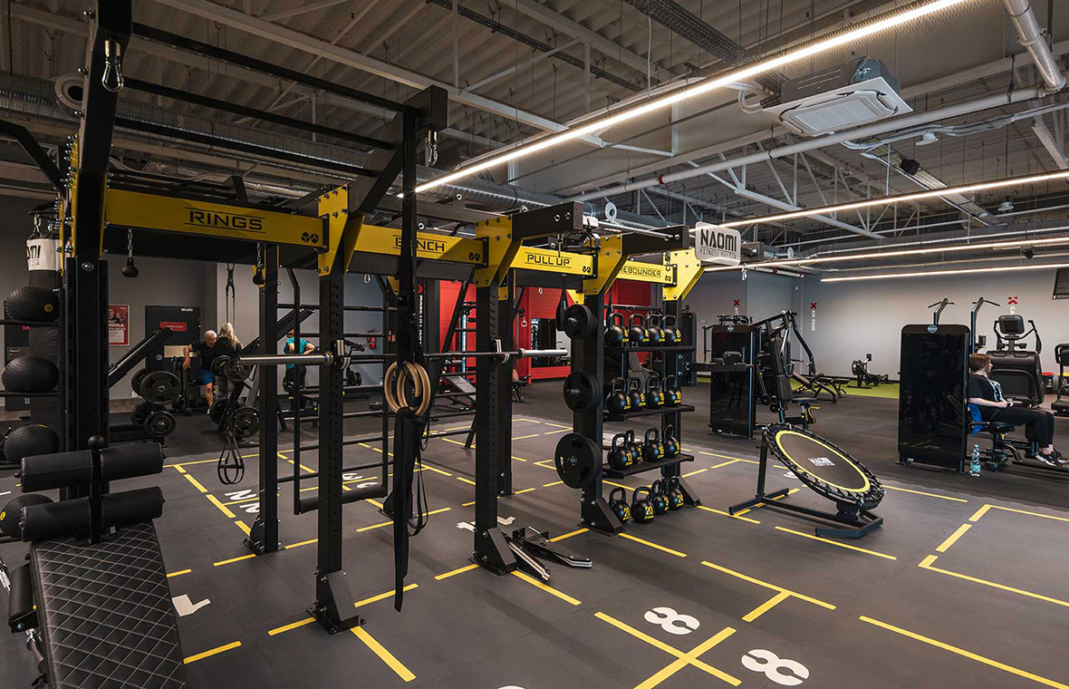 Sport- und Fitnessbeleuchtung