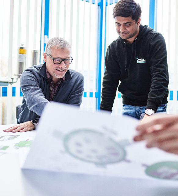 Konstruktion und Planung im Hause