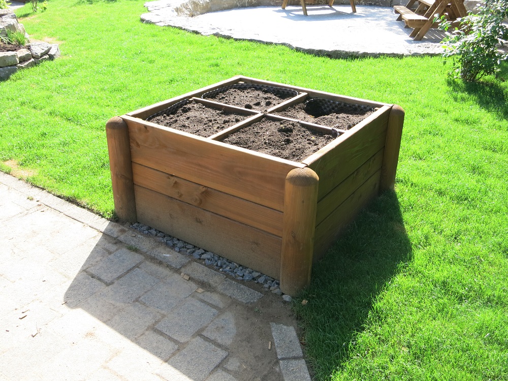 Hochbeet 120 x 120