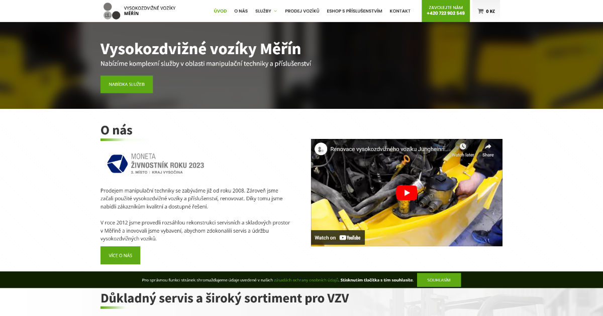Standort Měřín