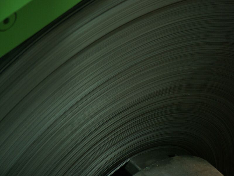 Aluminiumbänder als Coil