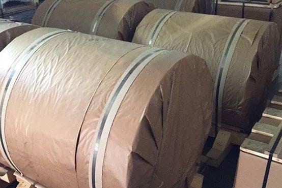 Ronden sicher verpackt liefer- und abholbereit