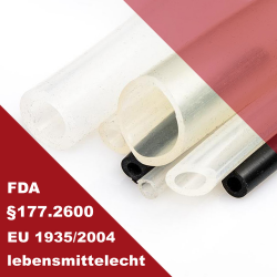 Silikon-Schläuche (FDA)