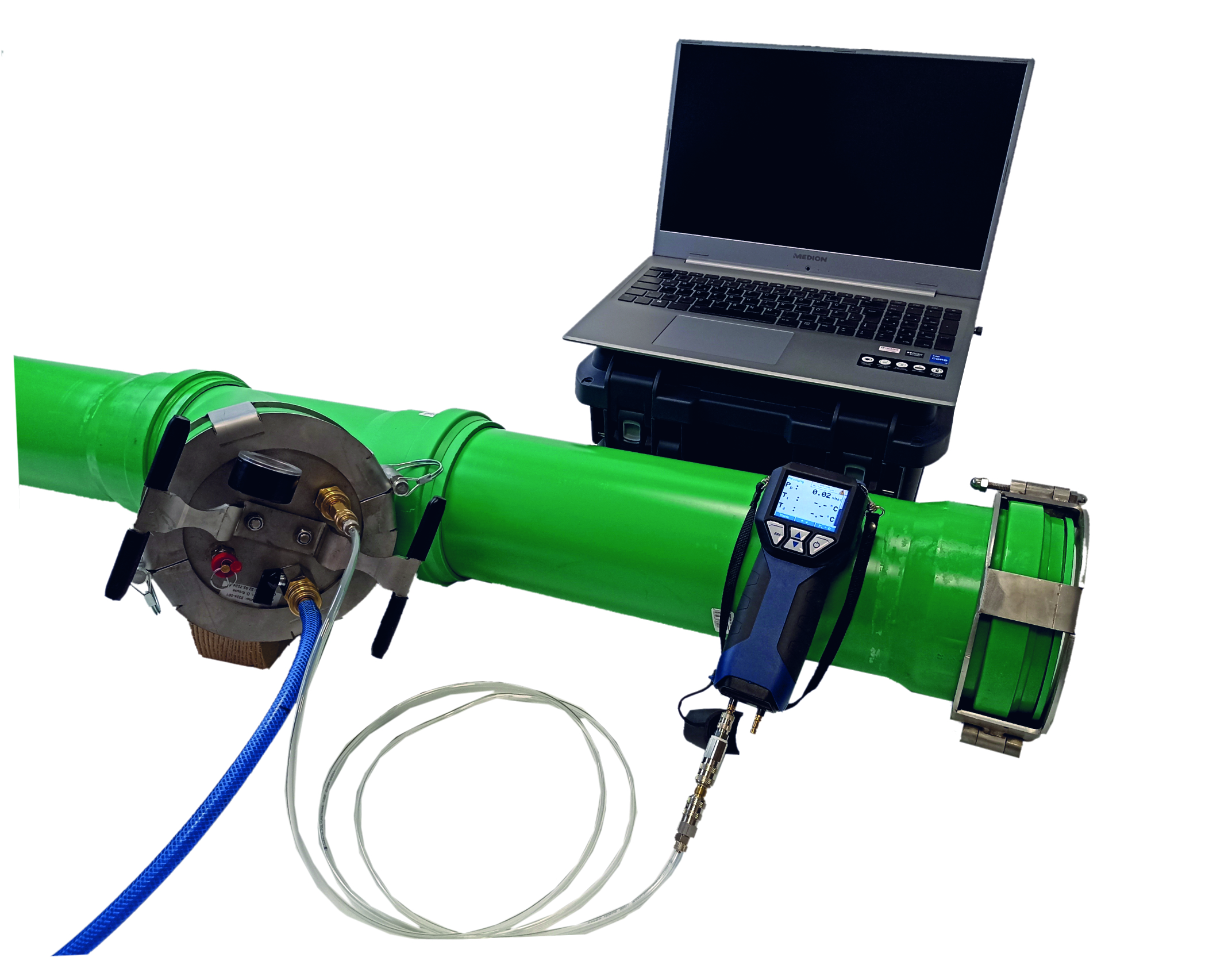 DPA/DPG leak-tightness testing system