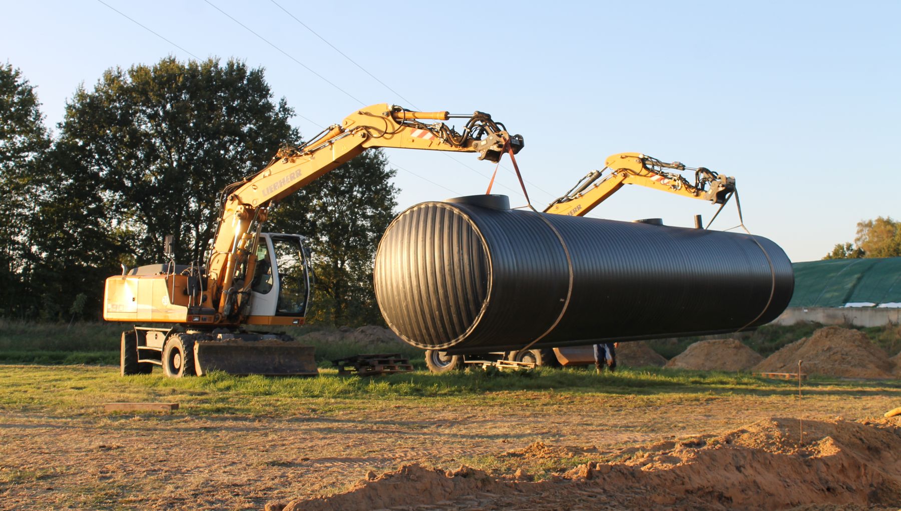 Tank and container system 10–150 m³
