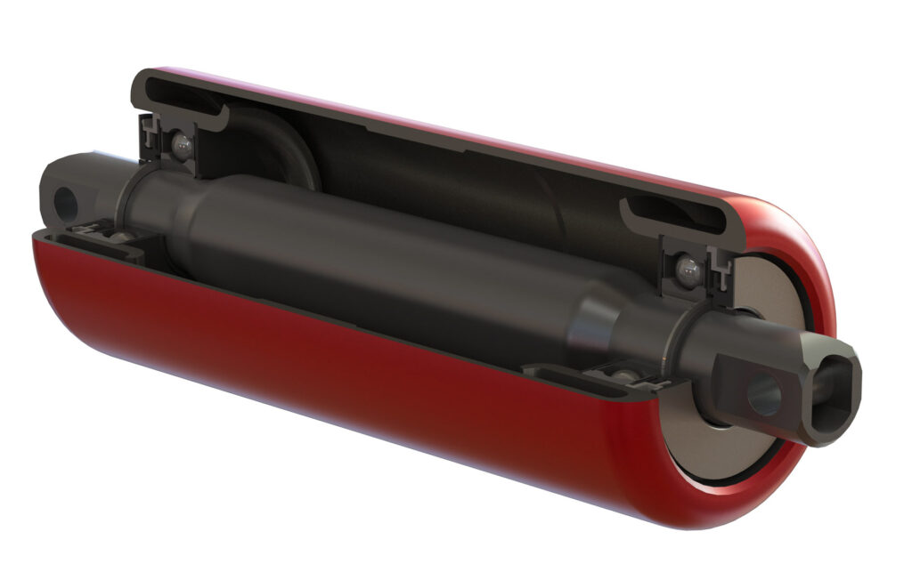 Querschnitt eines rotierenden Zylinders (HM150)