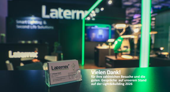 Danke an Besucher (Messe)