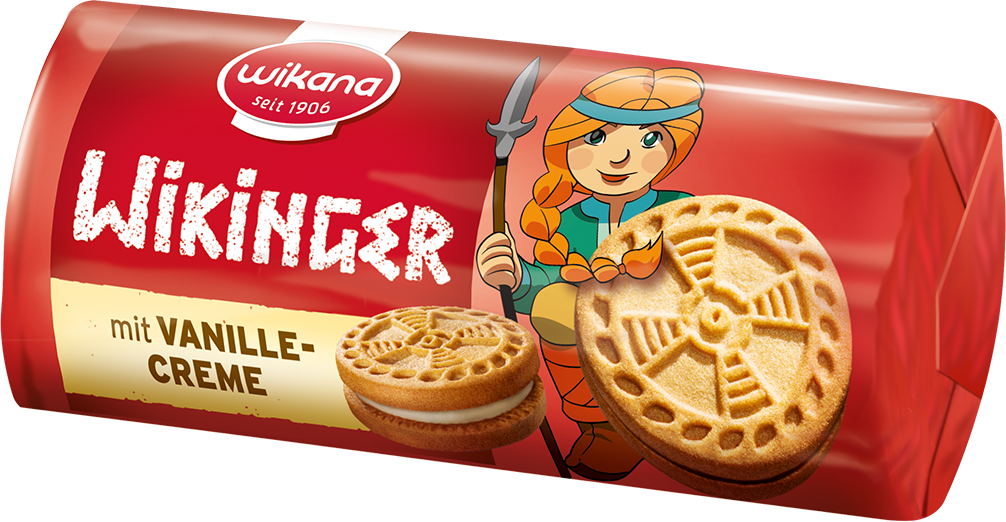 Wikinger mit Vanillecreme