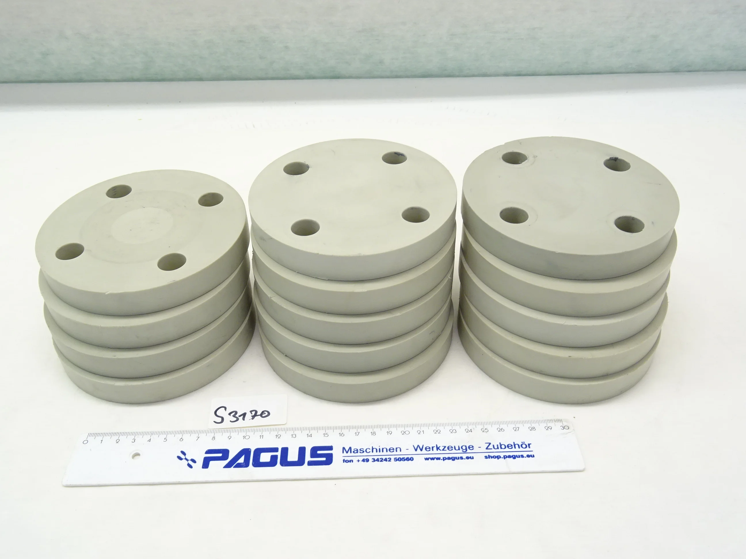 PAGUS blind flange PN6 DN32 (PP)