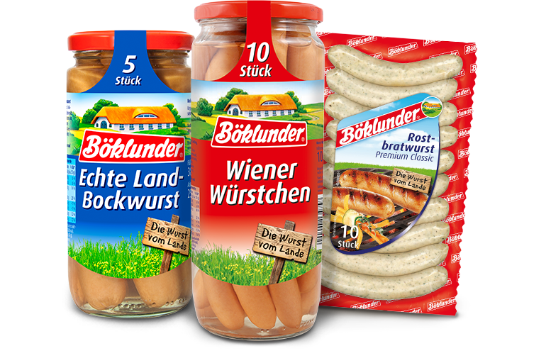 Böklunder Wurst- und Würstchenprodukte