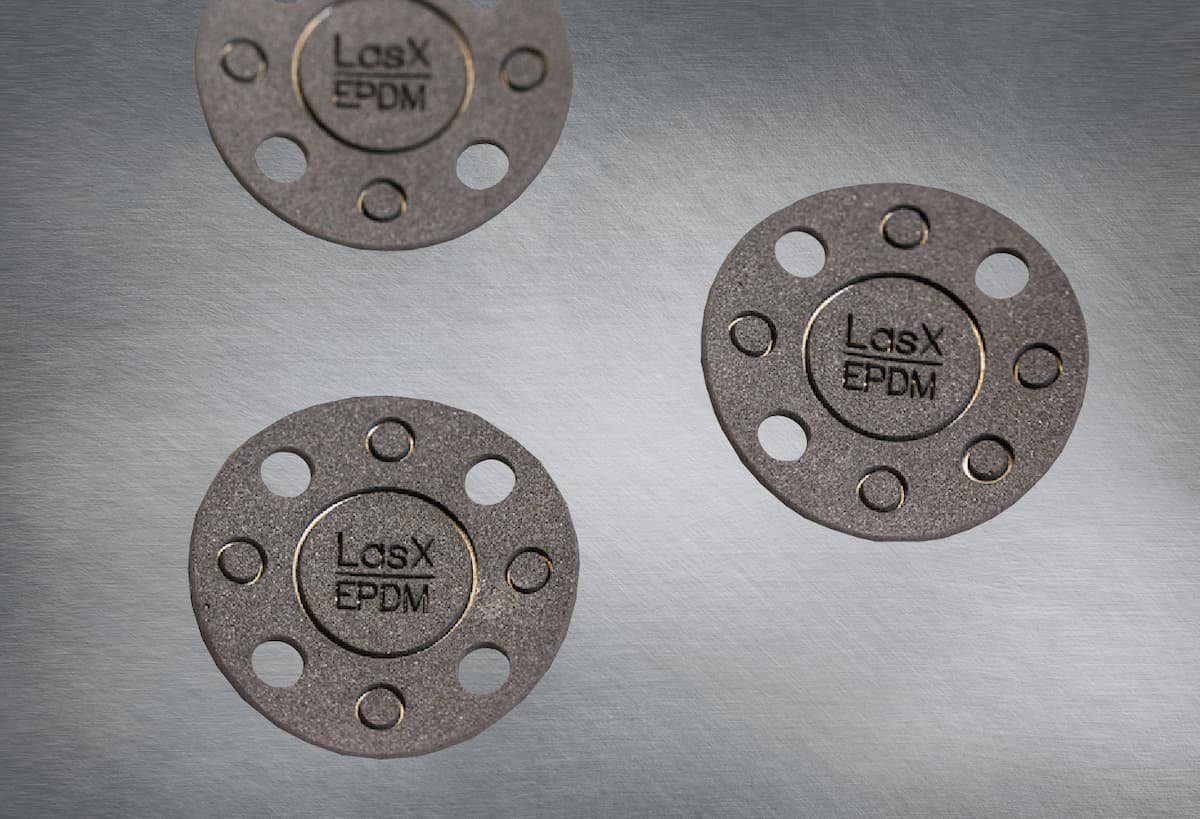 Geschnittener und markierter EPDM-Gasket