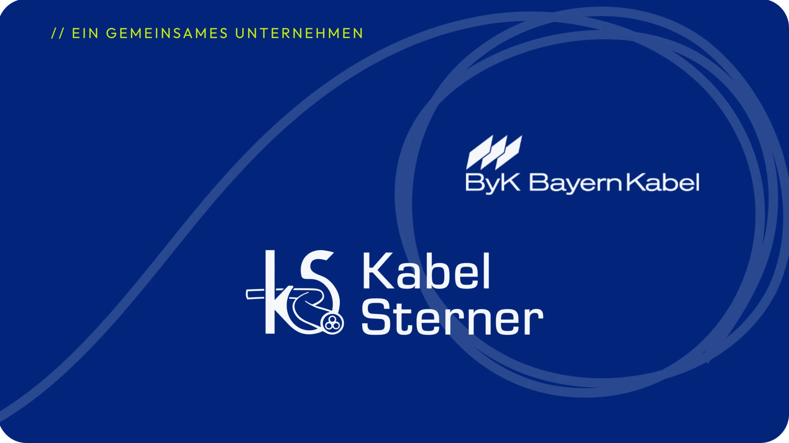 Kabel Sterner und ByK Bayern Kabel – ein gemeinsames Unternehmen
