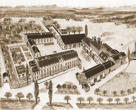 Brauerei Forsting, Rauchbild von 1898