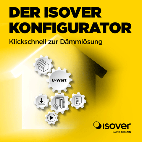 ISOVER Konfigurator für Dämmlösungen