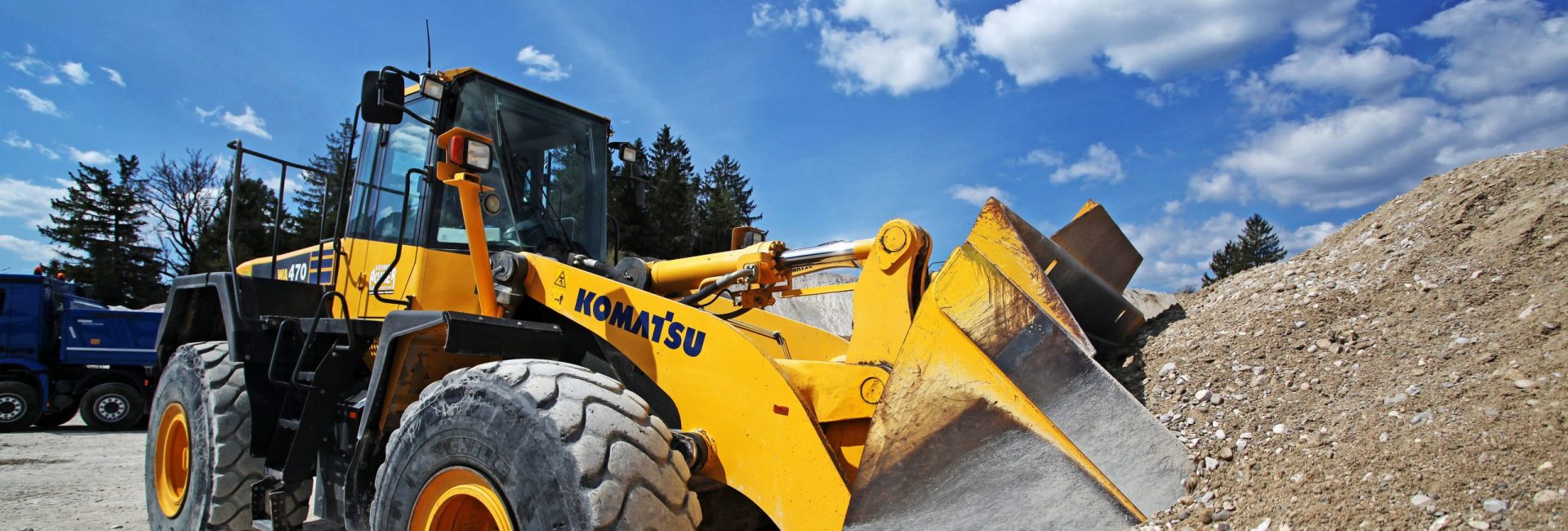 Bagger im Einsatz