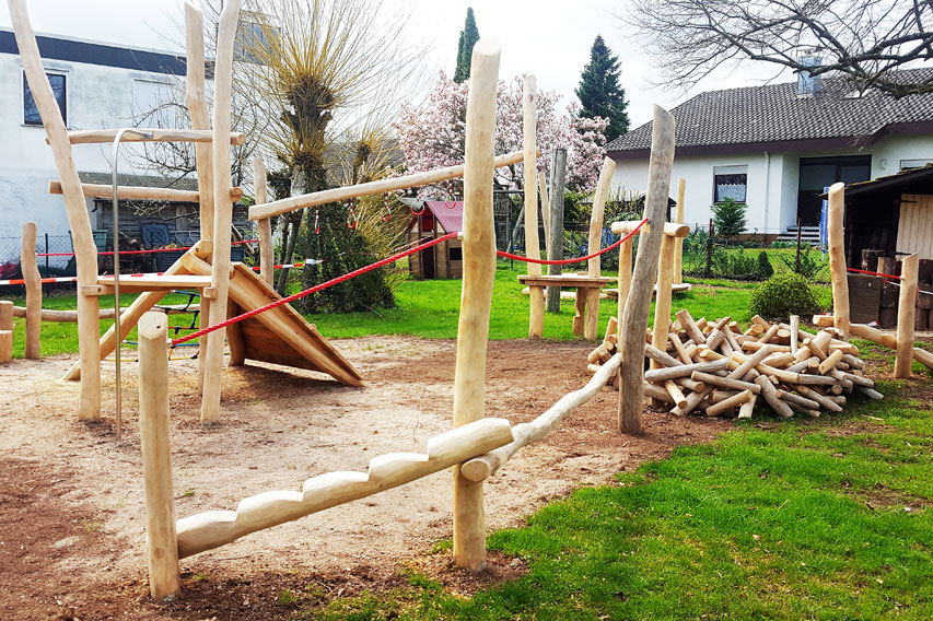 Kletterparcours, Kindergarten Rosenweg