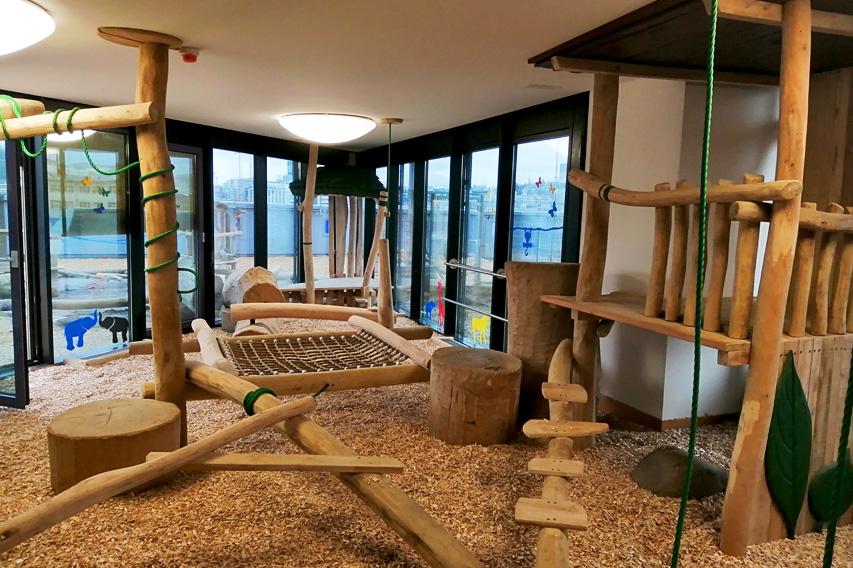 Indoor-Spielplatz KiTa Polifant, Feuerbach