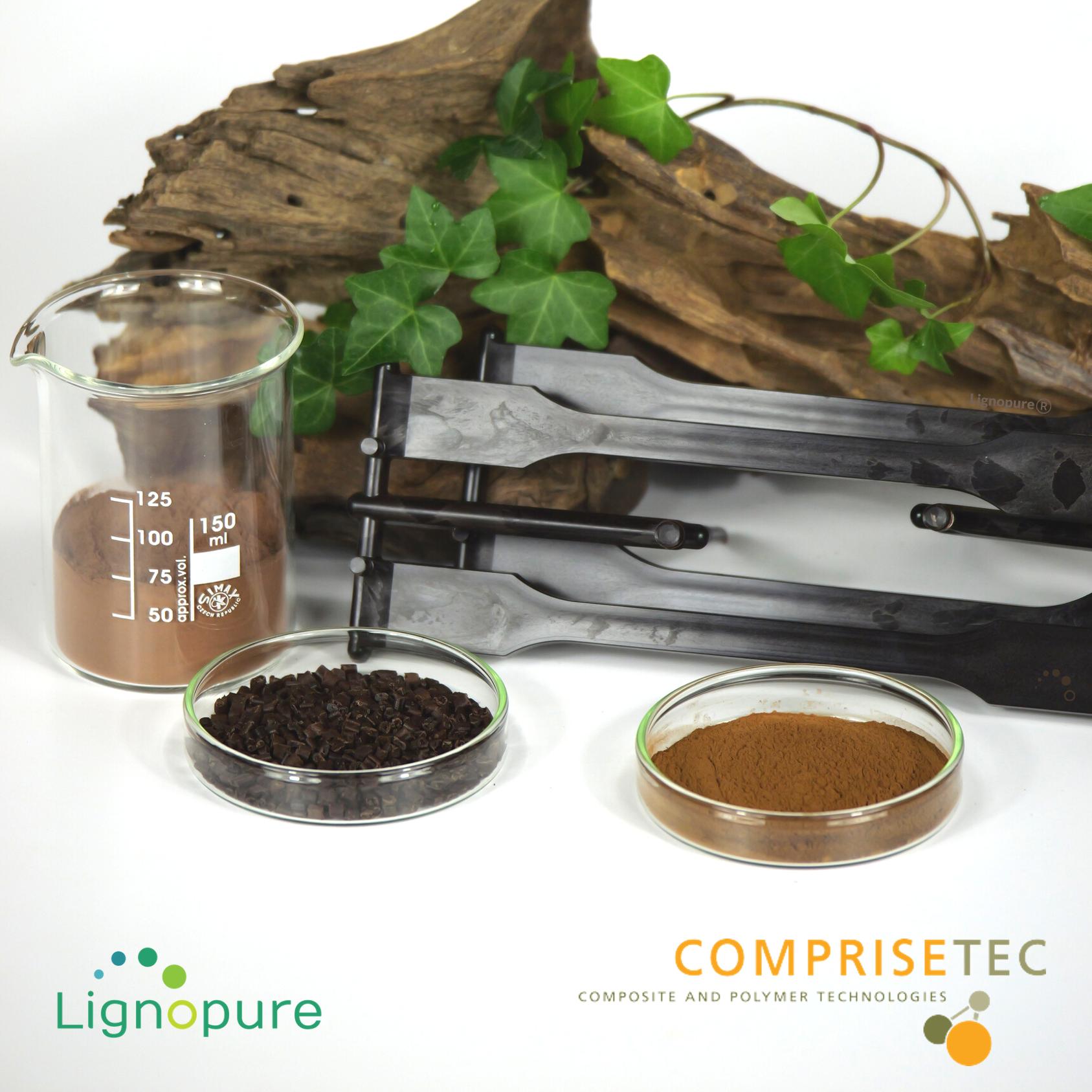 Lignin-Compounds mit Lignopure