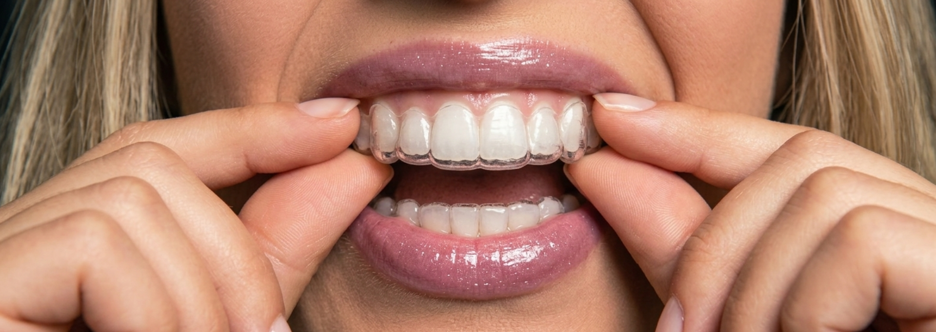 Clear Aligner mit präziser Zahnanpassung