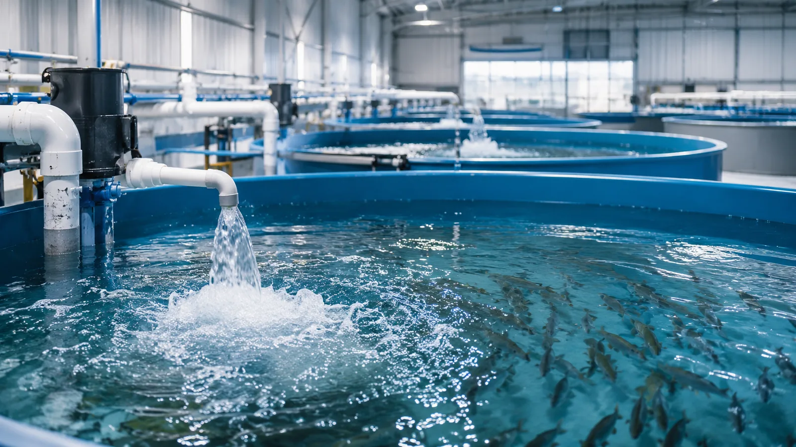 Belüftung in der Aquakultur