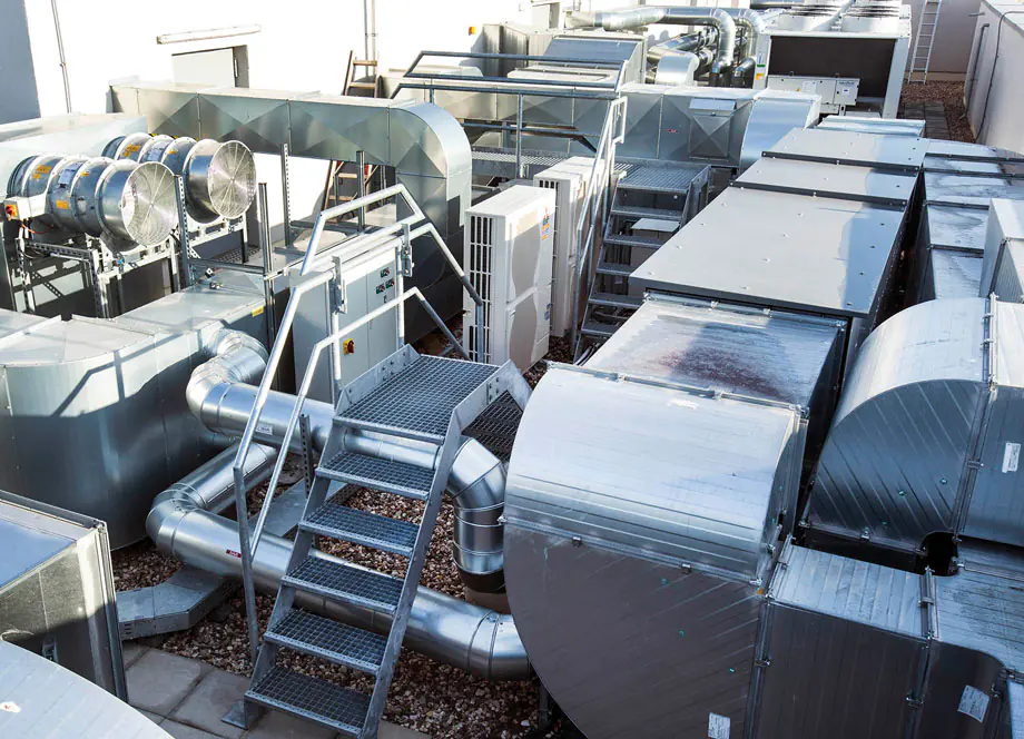 Ducting refrigeration system industrial