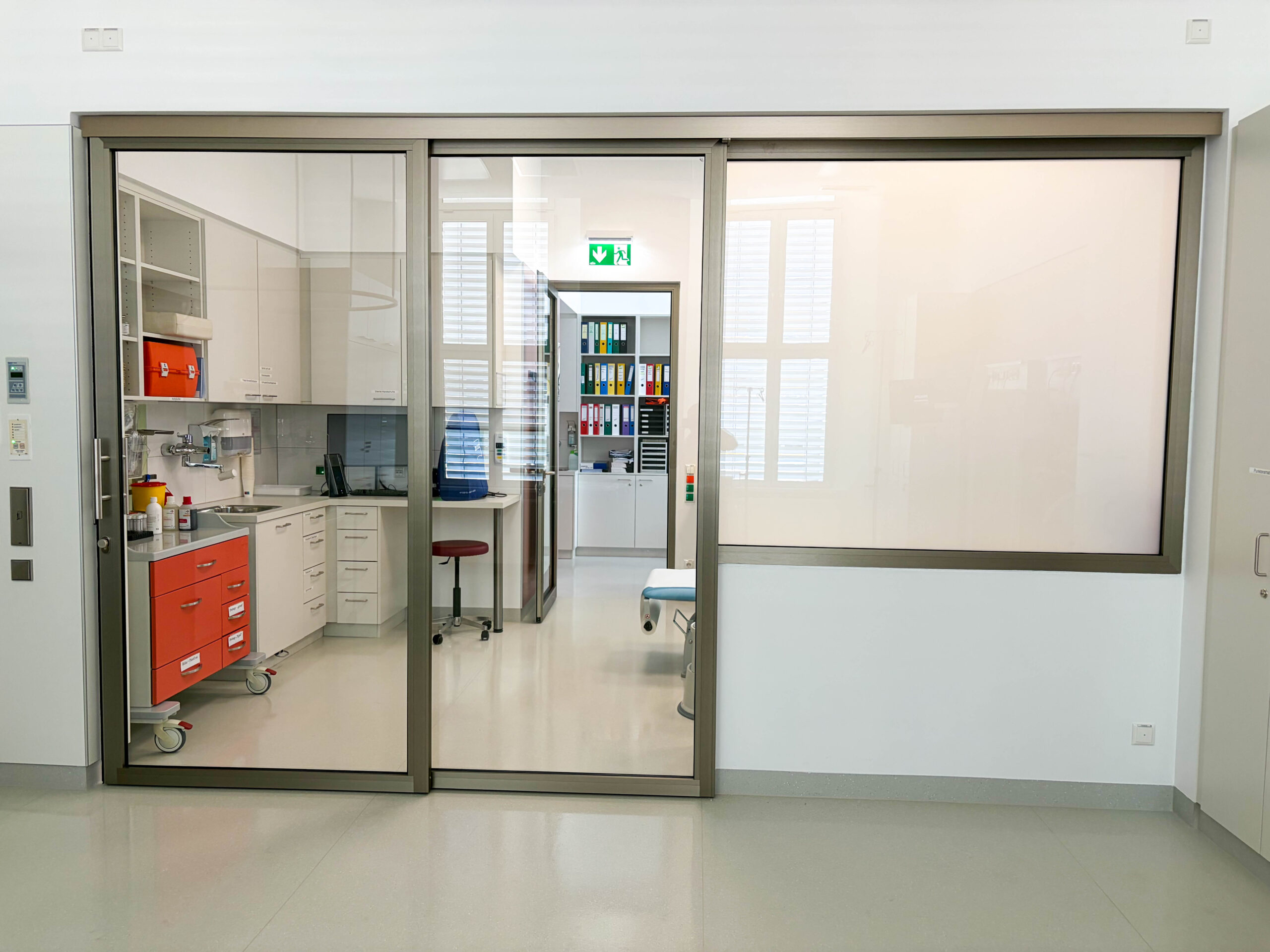 Feuerschutz- und Strahlenschutzeinbauten Klinik