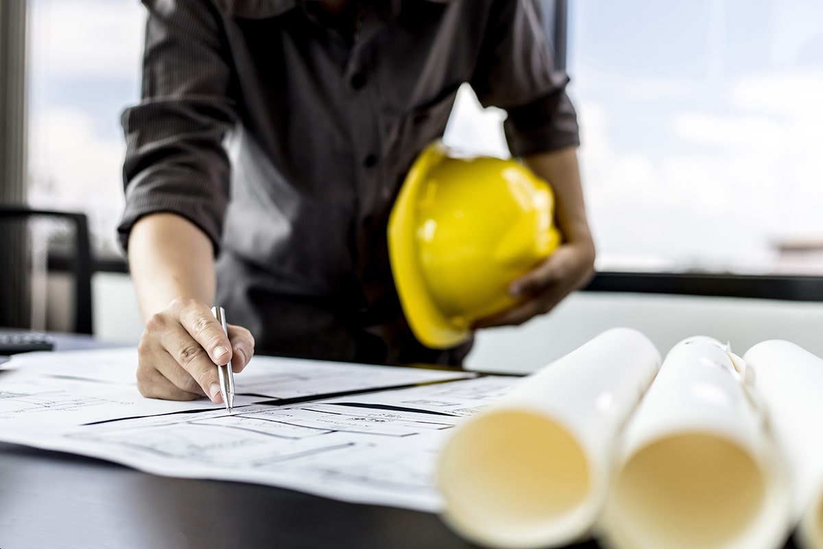 Projektabwicklung auf der Baustelle