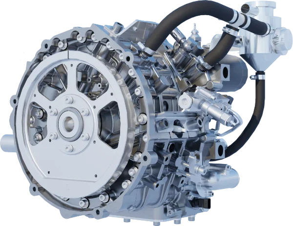 KKM 501H2 Wasserstoff-Wankelmotor