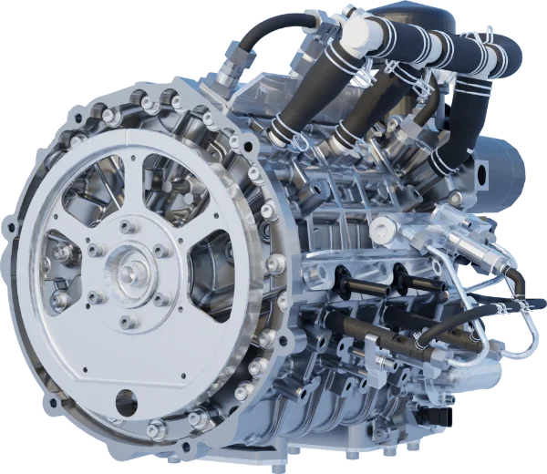 KKM 502H2 Wasserstoff-Wankelmotor