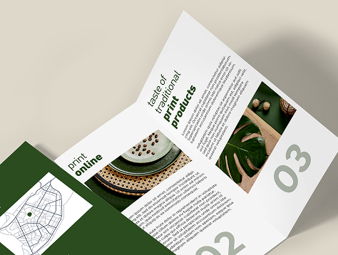 Folded flyers