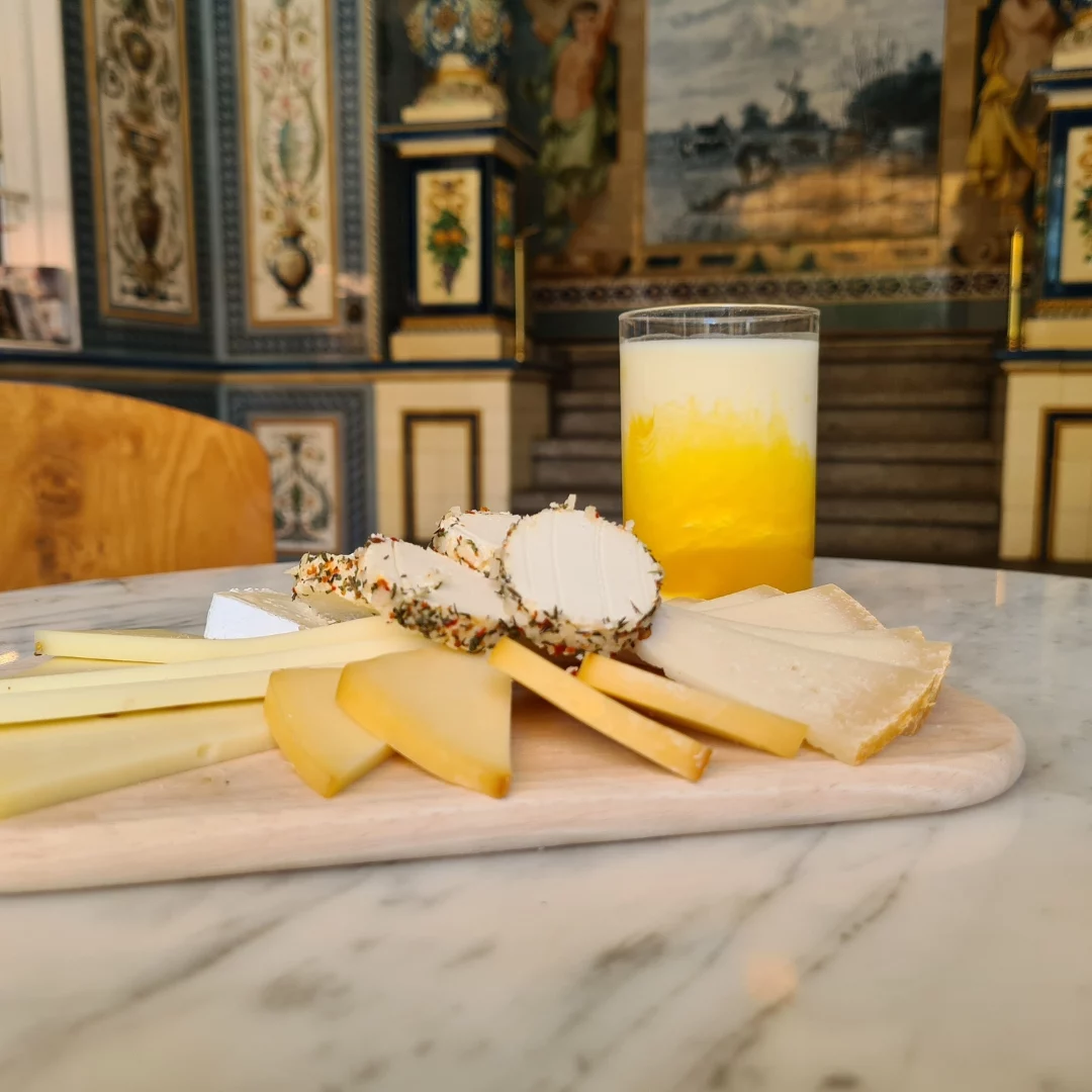 Bistro offering in the drinking hall