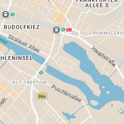 Standortübersicht Berlin (Kartenausschnitt)