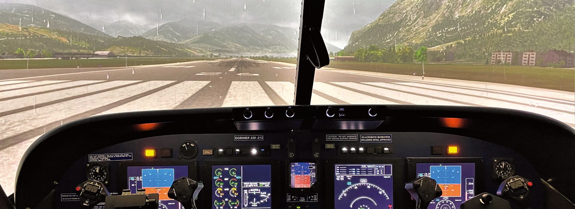 Do228 Flugsimulator und Pilotentraining